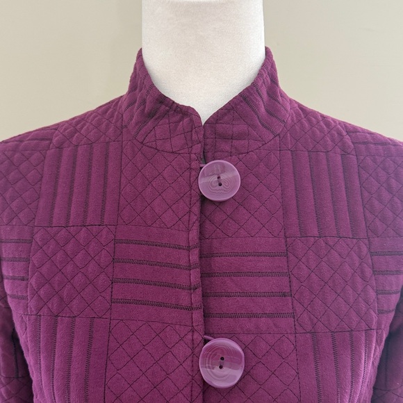 Multiples Women's Small Purple Jacket - Picture 2 of 13